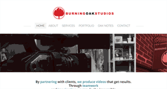 Desktop Screenshot of burningoakstudios.com